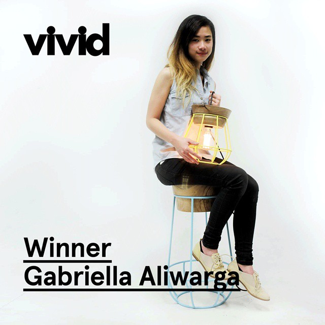 Vivid winner Gabriella Aliwarga