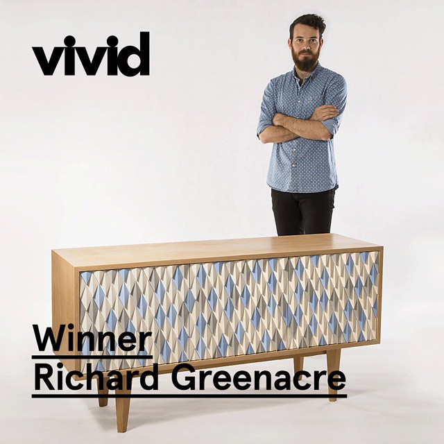 Vivid winner Richard Greenacre